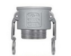 3/4" PART "B" T-316 SS Quick Coupling - Nitrile gasket