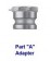 6" PART "A" T-316 SS 